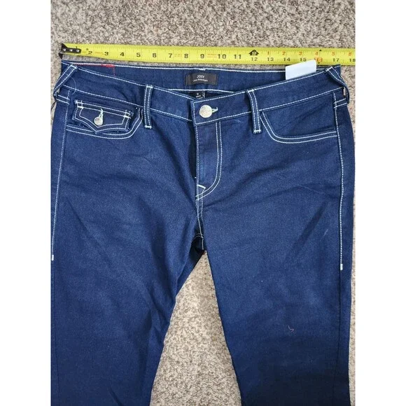 TRUE RELIGION Women's  Jeans “JOEY" Low Rise Flare Size 31 Retail *NWT* - Picture 5 of 7